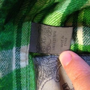 Slade Wilder Tops - Spade Wilder Green Plaid Flannel Shirt XL Slade Wilder Tops - Spade Wilder Green Plaid Flannel Shirt XL